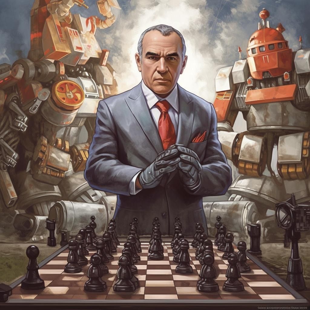 Chess legend Garry Kasparov warns humans a greater threat than AI