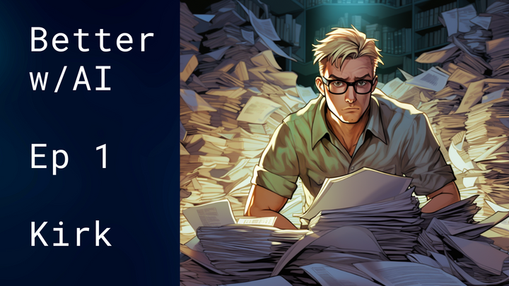 Better w/AI Ep 1 - A conf organizer writes content faster